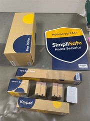 SimpliSafe 8 Piece Wireless Home Security System – Optional 24/7 Professional Mo