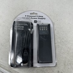 W Box technologies CCTV Power Supply 4-Channel 5-AMP 12-VDC 0E-4CPW5A60W New