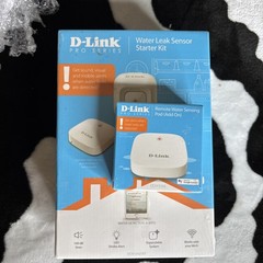 D-LINK Wi-Fi Water Leak Sensor Starter Kit DCH-S1621KT + Add-On New Sealed