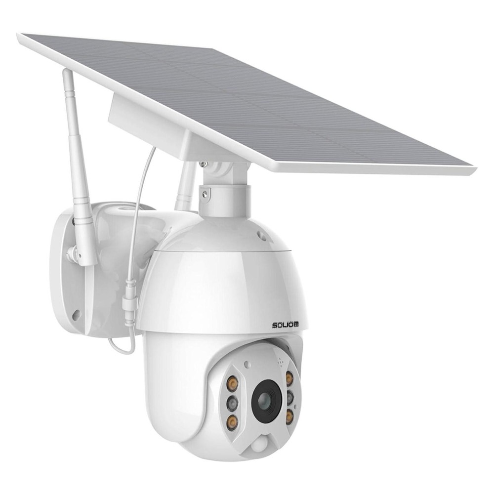 Soliom Outdoor Solar Battery Powered and Tilt Security Camera Model S600