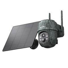 Wansview 4G LTE Cellular 2K 3MP Solar Battery Security Camera Outdoor Wireless