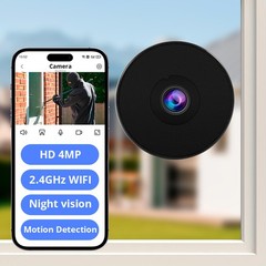 4MP WiFi Window Camera Infrared Night Vision Real Time Home Security Monitoring
