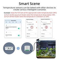Home TUYA Temperature Sensor APP Remote Monitor Tuya 1M M9K17192
