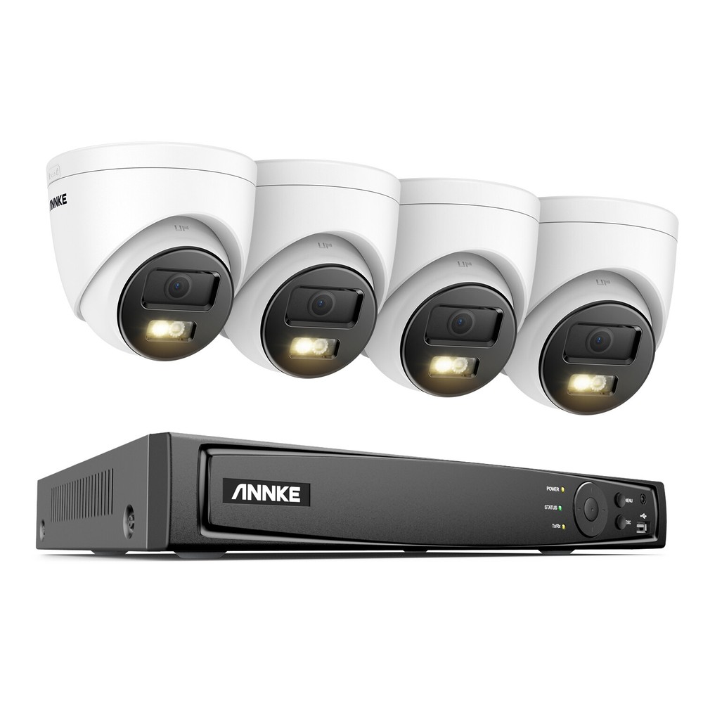 ANNKE 12MP 8CH 16CH Full Color PoE Audio Security System Human&Vehicle Detection