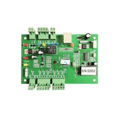 TCP/IP 1 Door 20K-Users 100K Records Access Controller w/iron box power supply