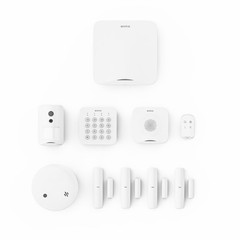 ANNKE All-in-One Wireless Alarm System Expandable Kit 2.4G WIFI 24/7 Reording
