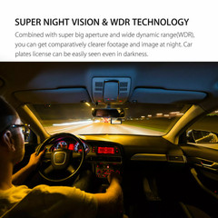 32GB HD Camara De Seguridad Dash Cam Para Auto Carro Delantero/Trasero/Interior