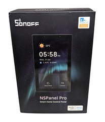 SONOFF NSPanel Pro 120 V2.0 Smart Home Control Panel Built-in Zigbee BLACK 120PB