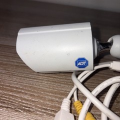 ADT White Security Camera