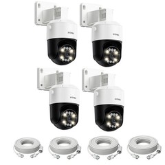 ZOSI 8/16CH 4K PTZ PoE Security 8MP Camera System Add-On Person Vehicle Detect