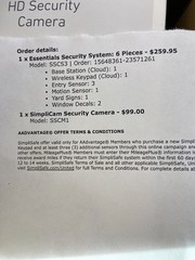 SimpliSafe SSCS3 10 Piece Security System With SSCM1 Camera