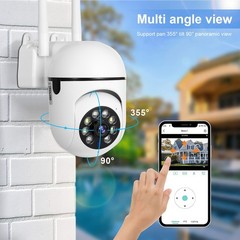 1MP HD 360° Outdoor Camera 5G Dual-Band WiFi Waterproof Home Security Monitor