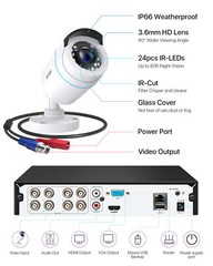 ZOSI H.265+ 1080p Home Security Camera System Outdoor 5MP Lite 8CH Wired DVR 1TB