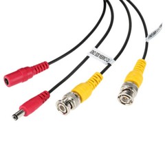 5M-50M BNC DC Power Lead CCTV Security Camera DVR Video Record Extension Cable