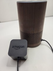 Amazon Echo 2nd Gen Smart Speaker Alexa Dolby Limited Wood Walnut Finish