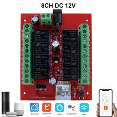 8CH Tuya Wireless Switch Module 8 Channels Wifi Relay Module APP Remote Control