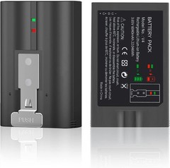6500mAh Rechargeable Battery Pack for Video Doorbell 2/3/3 Plus/4 with Charger