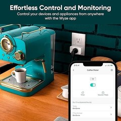 Wyze Plug, 2.4GHz WiFi Smart Plug, Works with Alexa, Google Assistant, IFTTT,