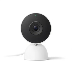 Google Nest Cam Indoor (Wired, 2nd Gen) Security Camera 1080p HDR Snow Excellent