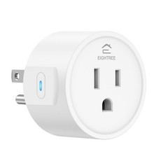 Indoor Smart Plug 2025: 15A Voice-Activated Outlet for Efficient Power Use