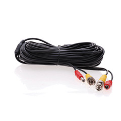 2 x 50FT Video Power Cable BNC DC Security Camera Extension Cord for CCTV