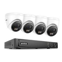 ANNKE 12MP NVR 5MP Audio Recording 3K PoE Security Camera System AI Color Night