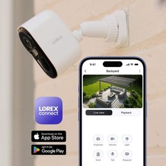 Lorex Connect | NEW APP | 2K Wi-Fi Battery-Powered Camera