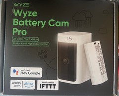 NEW Wyze WYZECOP Battery Cam Pro Security Camera – White