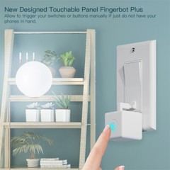 MOES Bluetooth Smart Fingerbot Button Pusher Wireless Switch Alexa Google APP