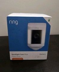 Ring Spotlight Cam Plus – White – Open Box