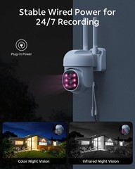 10CH HDD NVR 4MP Outdoor Wireless Security Camera System WIFI CCTV Night Vision