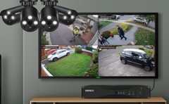 4CH 4MP Lite DVR CCTV Security Camera System Outdoor Night With 500GB Hard Drive