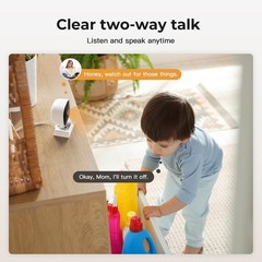 Durable 2K Security Camera System with Local Recording & Cloud Storage Support