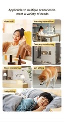 Wifi Pet Robot Camera WiFi Night Vision Motion Tracking HD Cameras for Baby/Pet