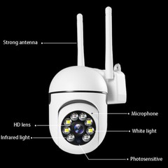 8 Pack Wireless 5G WiFi Security Camera System Smart Outdoor Night Vision 1080P