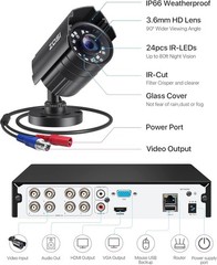 8CH 3K Lite Home Security Camera System Outdoor Indoor, AI Human/Vehicle Dete…