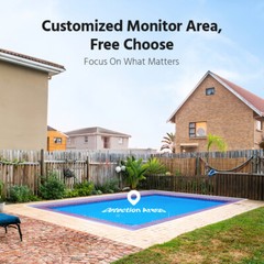 ANNKE Solar Battery Powered 4MP Wireless Security Camera System Two Way Audio