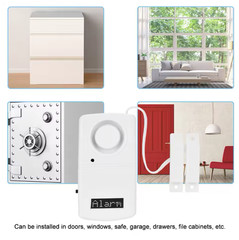 120dB Wireless Home Window Door Magnetic Sensor Burglar Security Alarm System