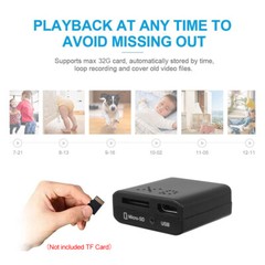 Smallest HD1080P Home Security Mini Camera Motion Detection Indoor Camcorder Cam