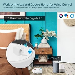 Smart Tuya Fingerbot Button Pusher Switch Smart Home APP Voice Control For Alexa