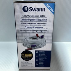 Swann Security Extension Cable 100’/30m In Wall Fire Resistant Cable/345m