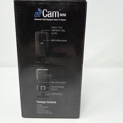 Ubiquiti AirCam Mini H.264 Megapixel Indoor IP Camera – 720p Surveillance