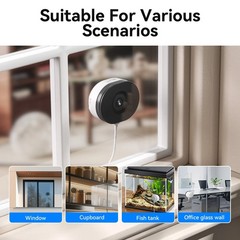 4MP 2.5K Window Camera Wireless Security Camera 7/24 Recording 5G&2.4G WIFI