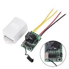 DC 4V 5V 6V 7.4V 9V 12V Wireless Relay Remote Control One Key Switch Receiver