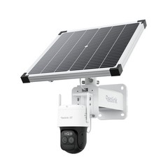 Reolink TrackMix LTE Plus 2 4MP 4G PTZ Battery Dual-Lens Camera 24/7 Recording