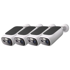 2K Solar Battery Powered Wifi Outdoor Home Security Camera System Wireless