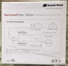 Arecont Vision AV8365DN SurroundVideo Series IP 5-40 MP h.264 Dome Camera