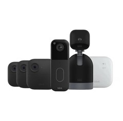 Blink Whole Home Security Camera System Bundle – Doorbell, 3 Cameras V4