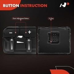 Trailer Brake Controller Module with Switch Compatible with Ram 1500 2500