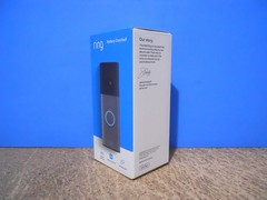 Ring Battery Doorbell 2nd GEN Retinal Vision 2K 6X Zoom Speckled Gray